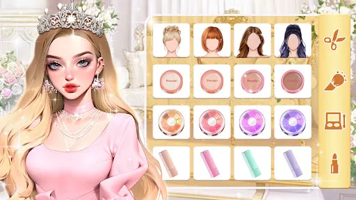 Gameplay screenshot 3 from Makeup Stylist: Makeup Game - Simulation game